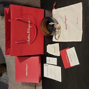Ferragamo Belt (reversible) size 46